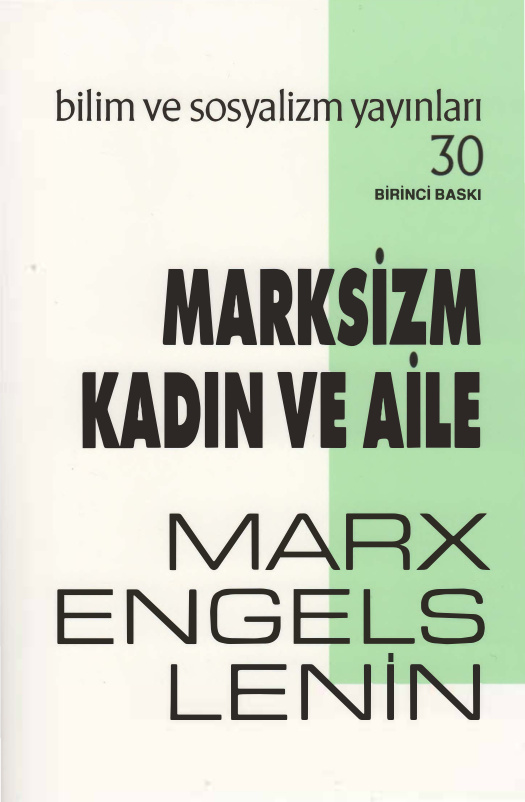 Marksizm Kadın ve Aile PDF – Marx, Engels, Lenin