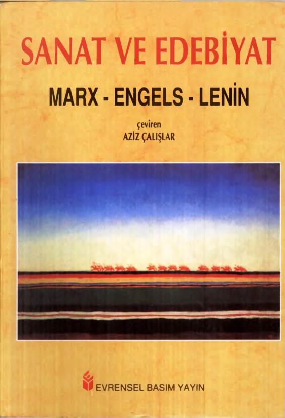 Sanat ve Edebiyat Üzerine (Evrensel) PDF – Marx, Engels, Lenin