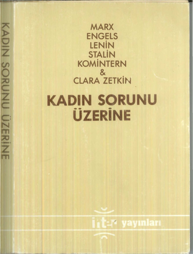 Kadın Sorunu Üzerine PDF – Marks, Engels, Lenin, Stalin, Clara Zetkin