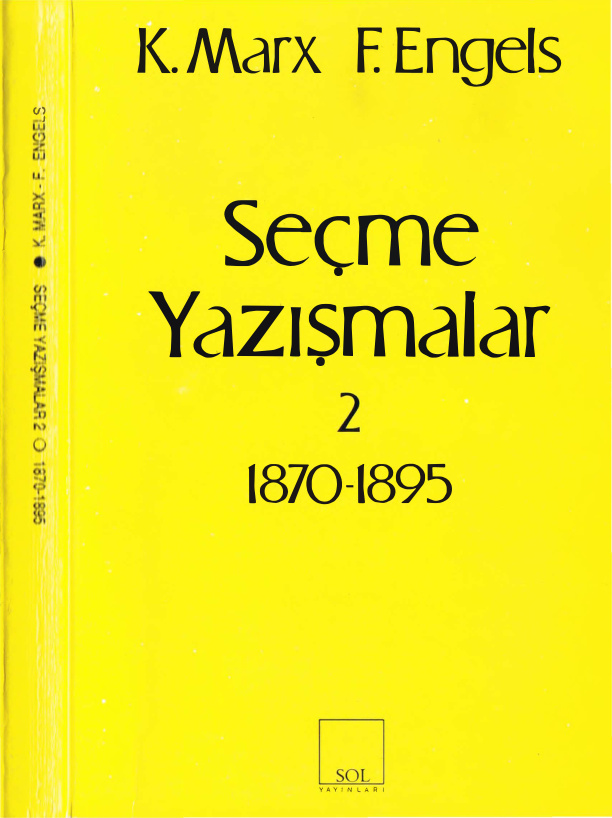 Seçme Yazışmalar II PDF – Karl Marx & Friedrich Engels