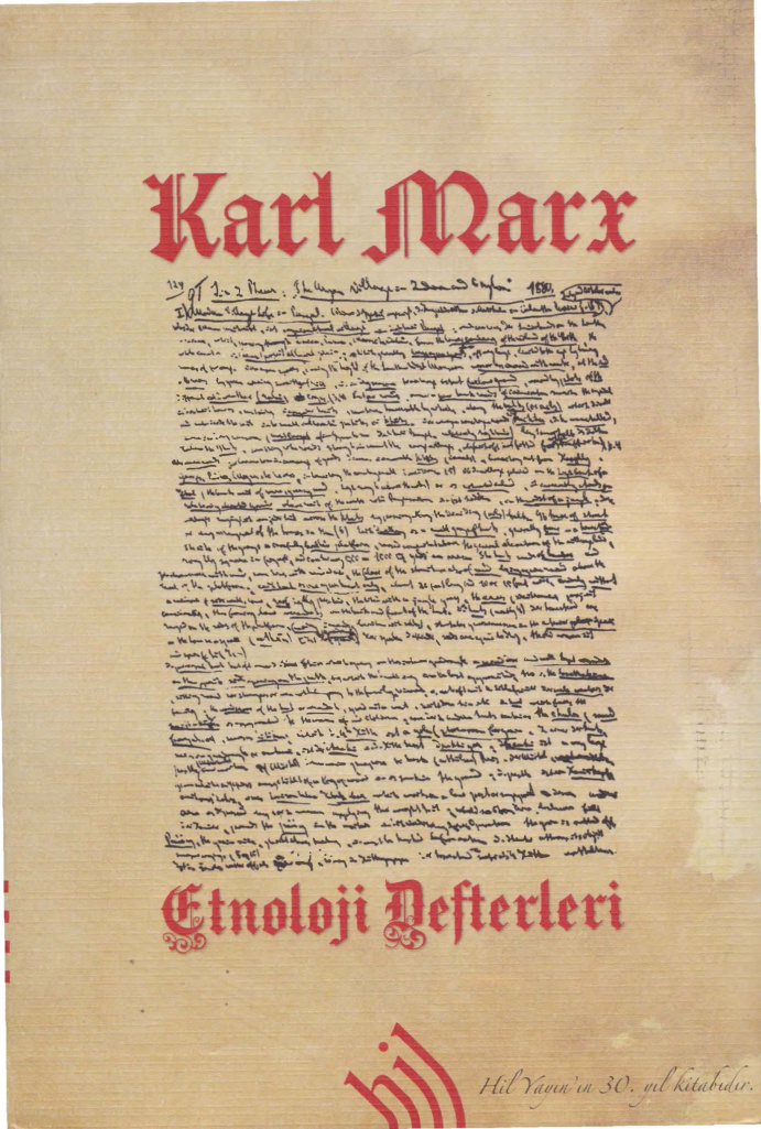 Etnoloji Defterleri PDF – Karl Marx