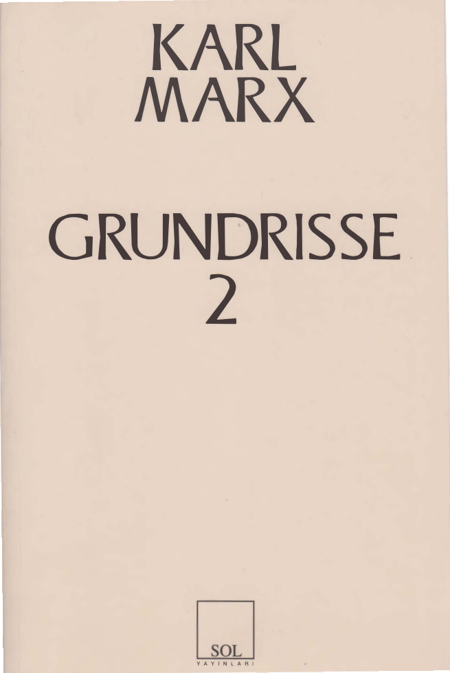 Grundrisse II PDF – Karl Marx