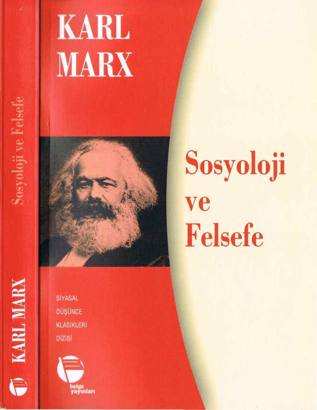 Sosyoloji ve Felsefe PDF – Karl Marx