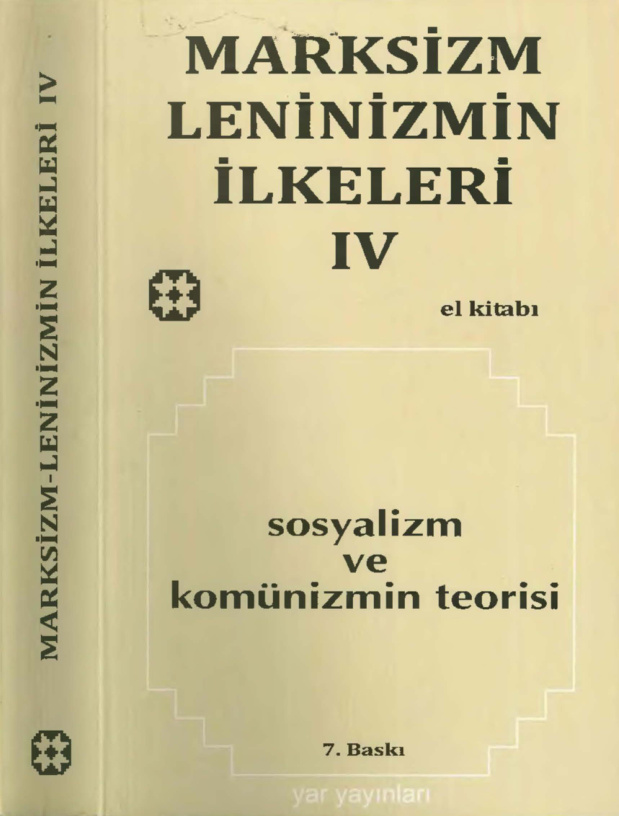 Marksizm Leninizmin İlkeleri Cilt IV (Yar) PDF – Kolektif