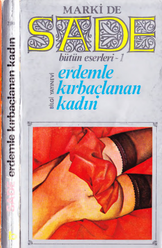 Erdemle Kırbaçlanan Kadın PDF – Marquis de Sade