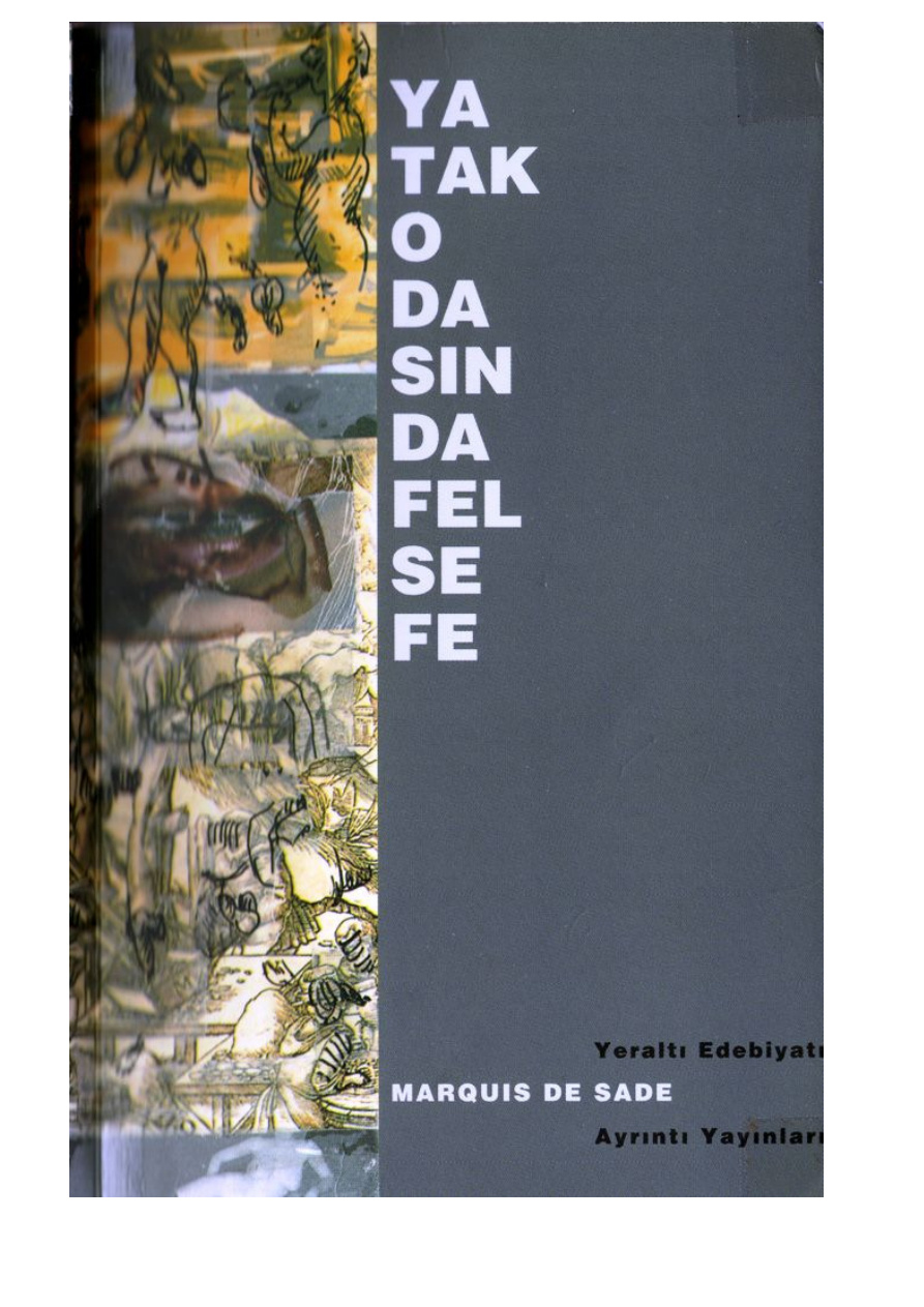 Yatak Odasında Felsefe PDF – Marquis de Sade