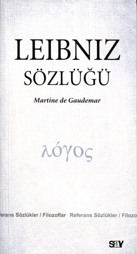 Lebiniz Sözlüğü PDF – Martine de Gaudemar