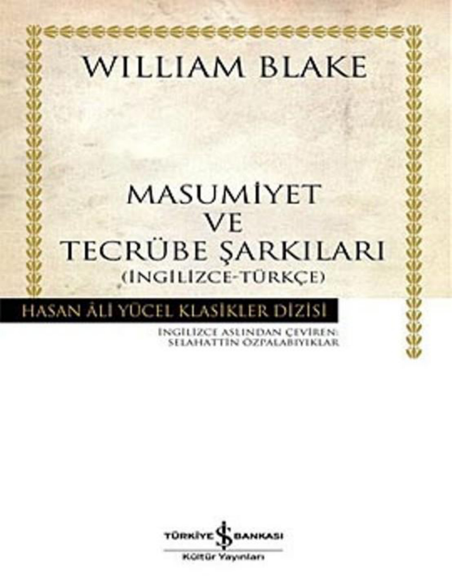 Masumiyet ve Tecrübe Şarkıları PDF – William Blake