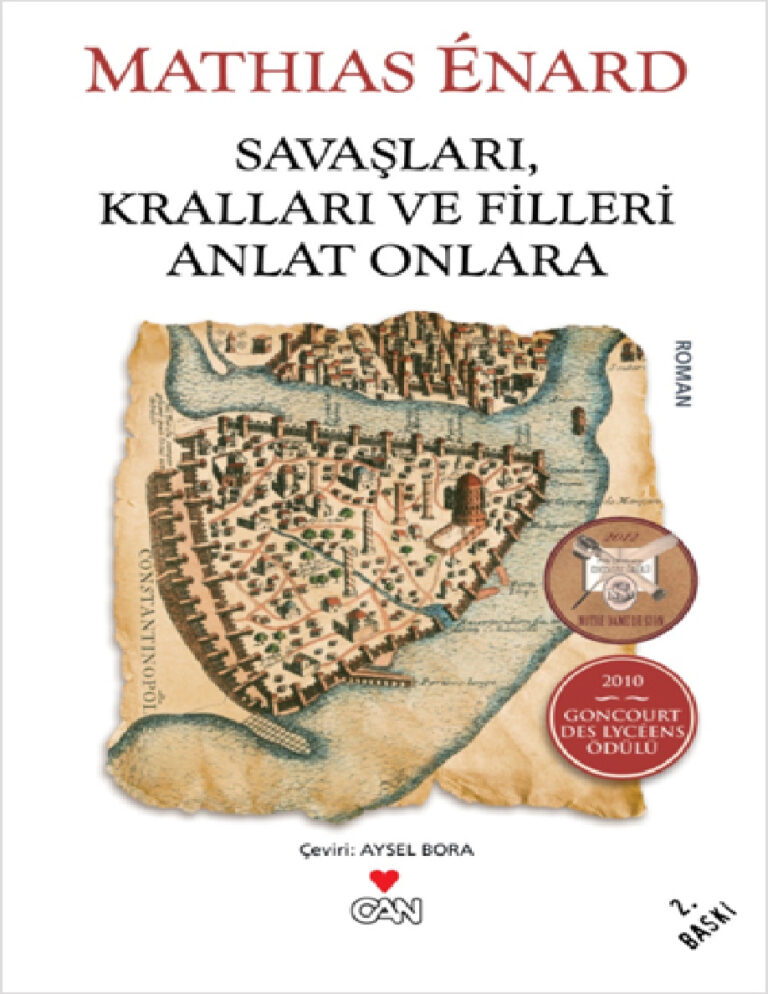 Mathias Enard Savaslari, Krallari ve Filleri Kitap Kapağı