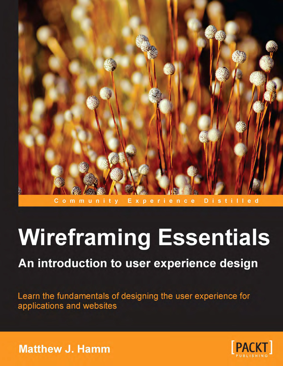 Wireframing Essentials PDF – Matthew J. Hamm
