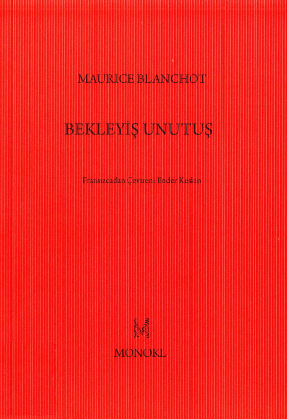 Bekleyiş Unutuş PDF – Maurice Blanchot
