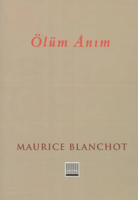 Ölüm Anım PDF – Maurice Blanchot