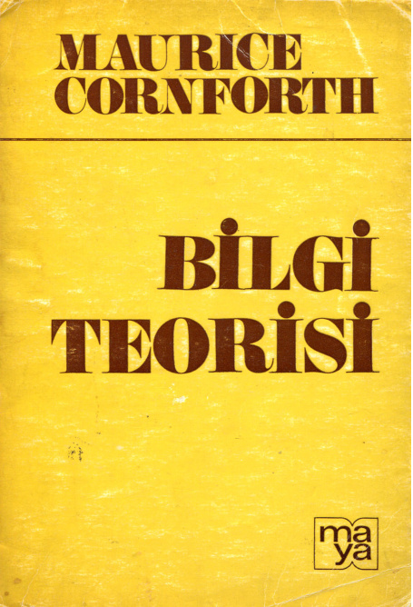 Bilgi Teorisi PDF – Maurice Cornforth