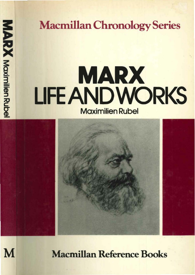 Marx Life And Works PDF – Maximilien Rubel