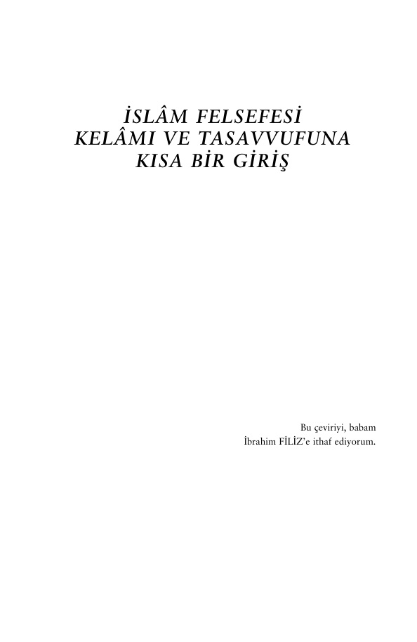 İslam Felsefesi Kelamı ve Tasavvufuna Giriş PDF – Mecit Fahri