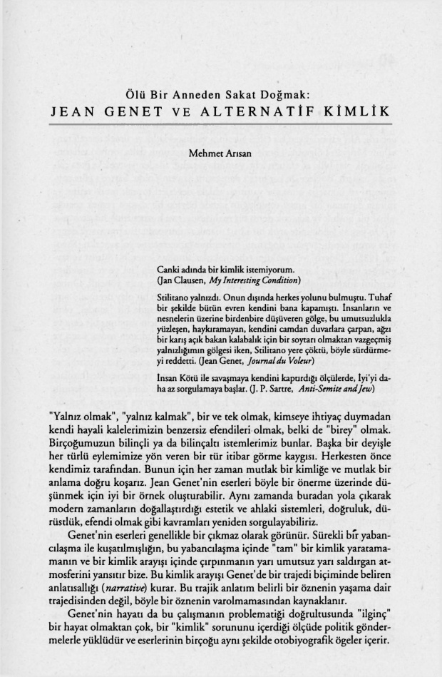 Kimlik PDF – Milan Kundera