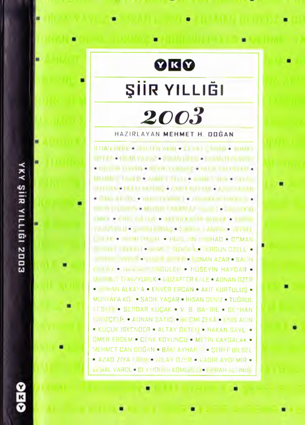 2003 Şiir Yıllığı PDF – Mehmet H. Doğan