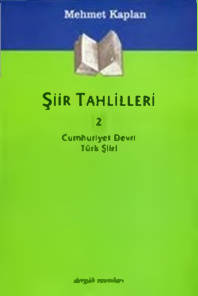 Şiir Tahlilleri 2 PDF – Mehmet Kaplan