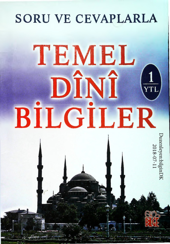 Soru ve Cevaplarla Temel Dini Bilgiler PDF – Mehmet Kızılkaya