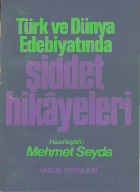 Şiddet Hikayeleri PDF – Mehmet Seyda