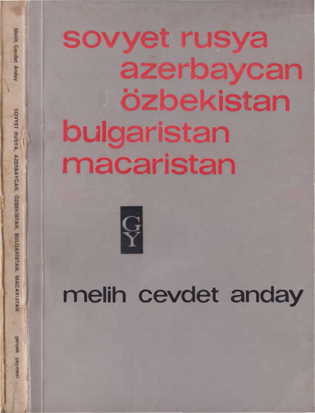 Melih Cevdet Anday Bütün Eserleri 05 Sovyet Rusya Azerbaycan Özbek Bulgar Macar PDF – Melih Cevdet Anday