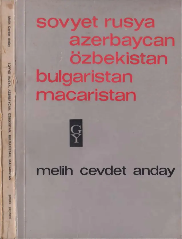 Melih Cevdet Anday Bütün Eserleri 05 Sovyet Rusya Azerbaycan Özbek Bulgar Macar PDF – Melih Cevdet Anday
