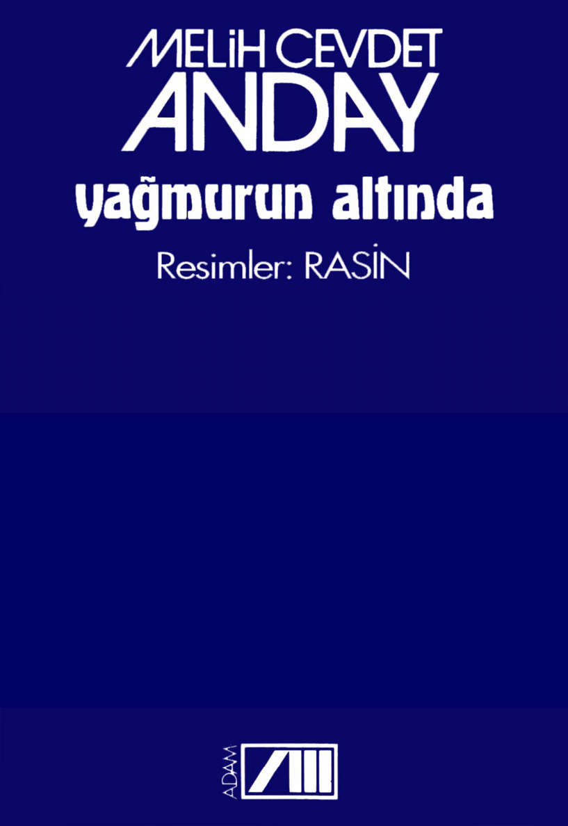 Yağmurun Altında PDF – Melih Cevdet Anday