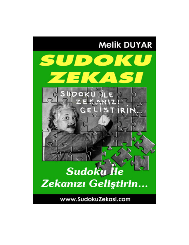Melik Duyar Sudoku Zekası Kitap Kapağı
