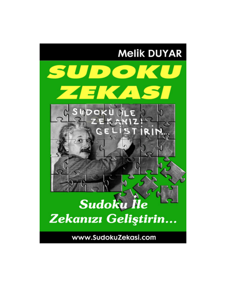 Sudoku Zekası PDF – Melik Duyar