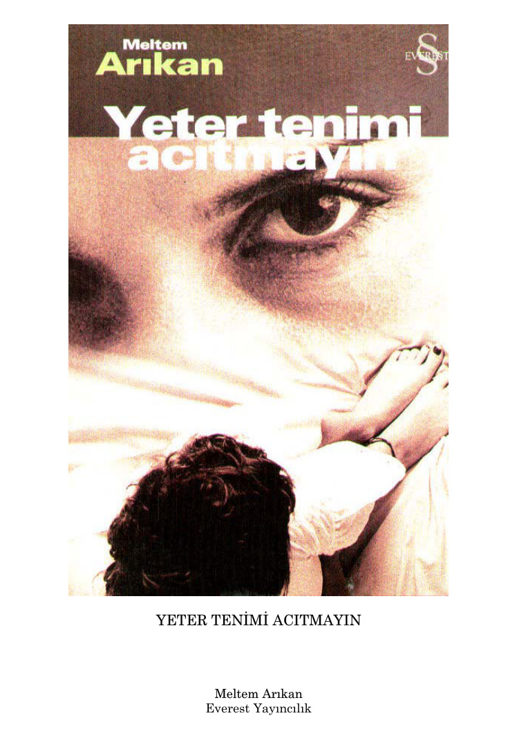 Yeter Tenimi Acitmayin PDF – Meltem Arıkan