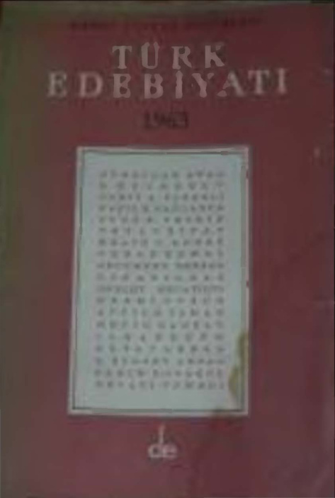 Memet Fuat’ın Seçtikleri Türk Edebiyatı 1963 PDF – Memet Fuat