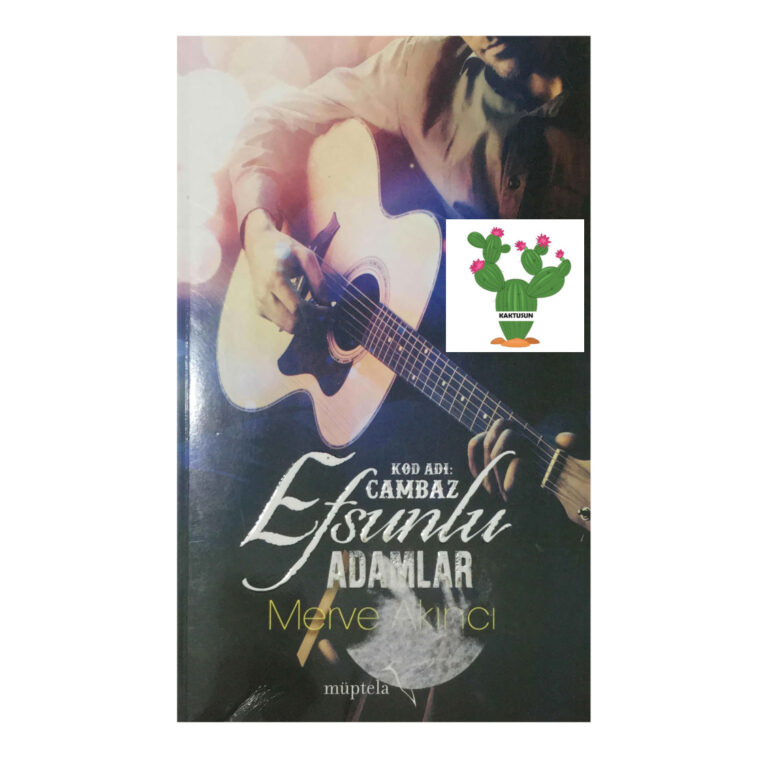 Merve Akıncı Efsunlu Adamlar Kod Adı#Cambaz dc Kitap Kapağı