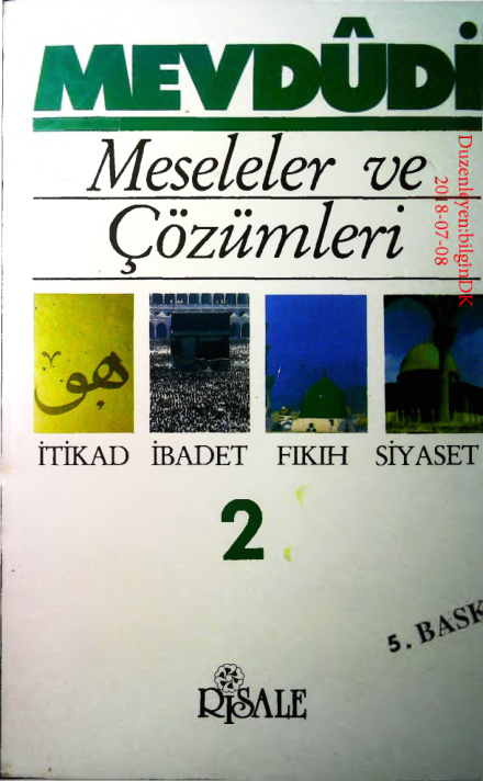 Meseleler ve Cozumleri.2 PDF – Ebu’l A’lâ el-Mevdûdî