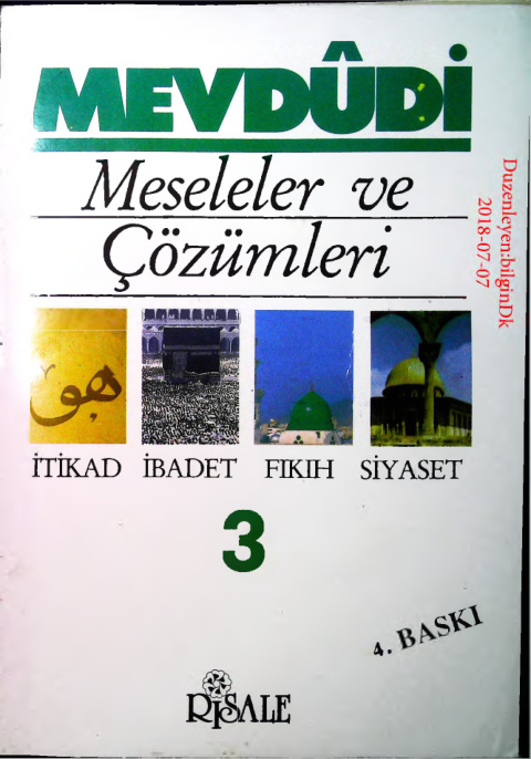 Meseleler ve Cozumleri.3 PDF – Ebu’l A’lâ el-Mevdûdî