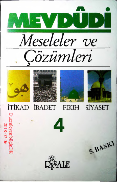 Meseleler ve Cozumleri.4 PDF – Ebu’l A’lâ el-Mevdûdî