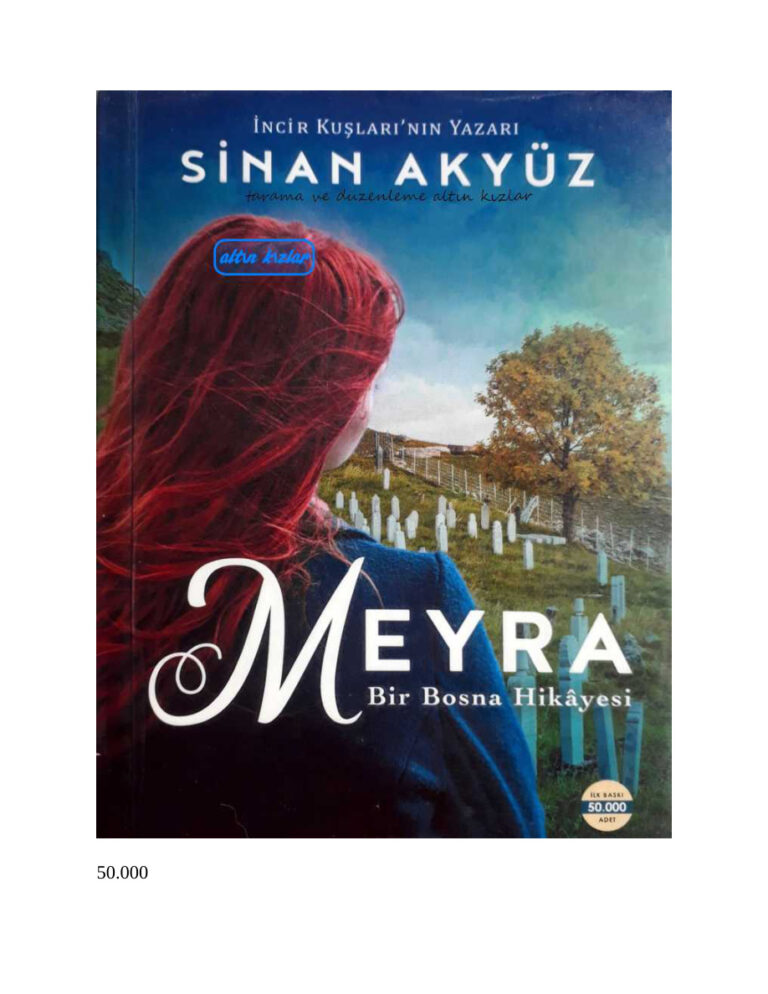 Meyra PDF - Sinan Akyüz 1 Meyra Kitap Kapağı