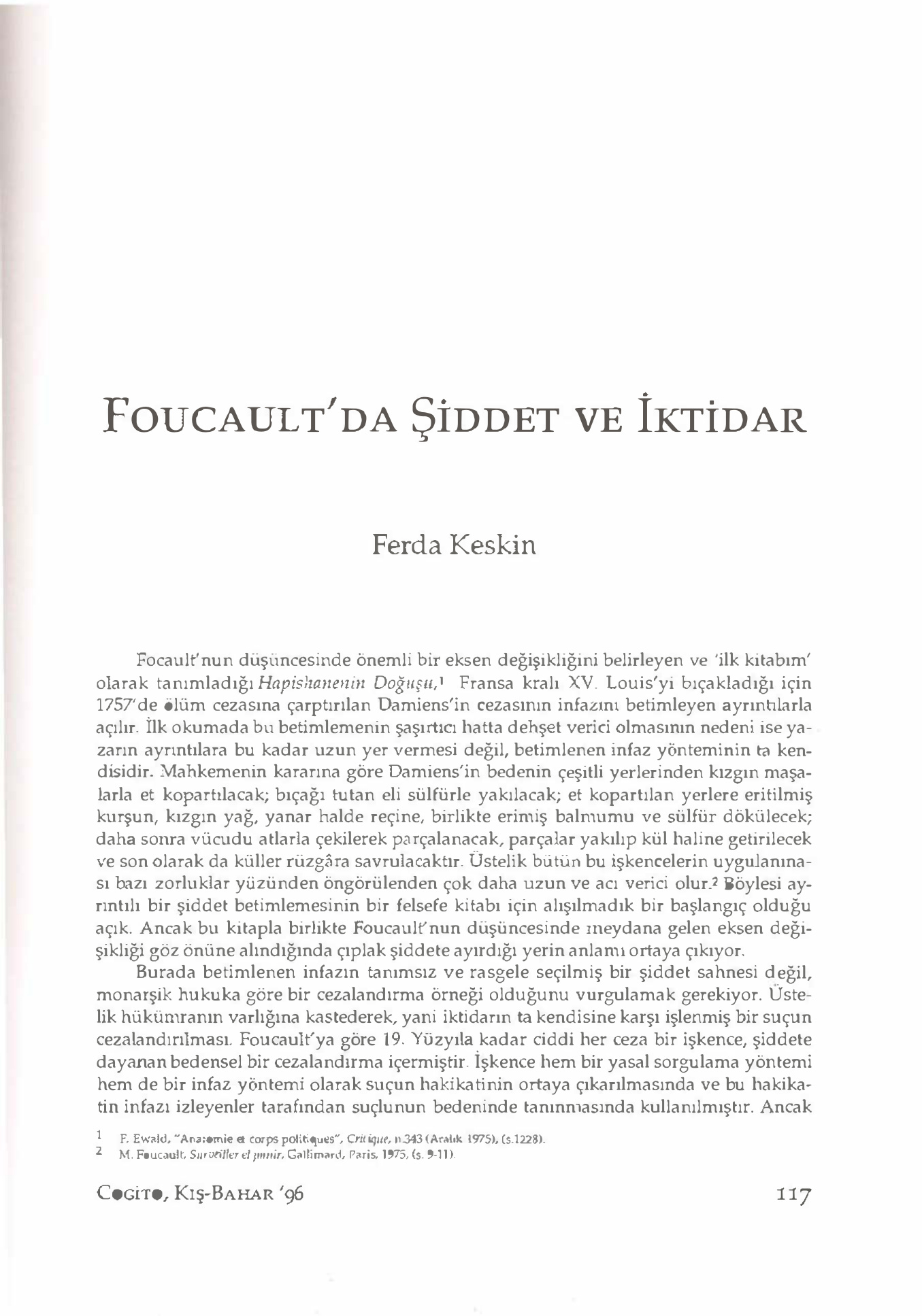 Şiddet ve İktidar PDF – Kolektif / Makale