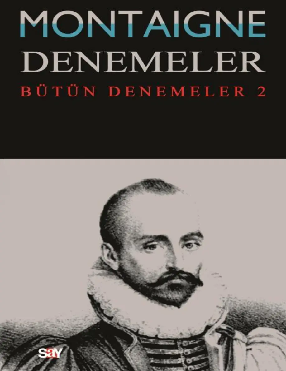 Michel de Montaigne – Denemeler 2 PDF – Michel de Montaigne
