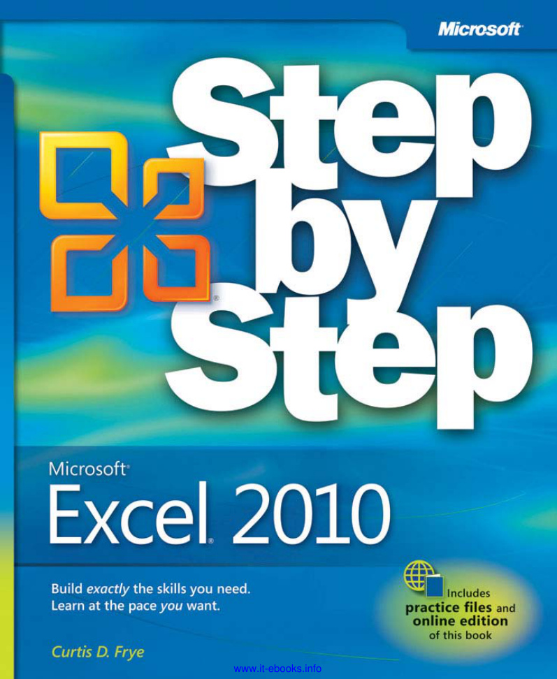Microsoft Excel 2010 Step by Step PDF – Curtis Frye