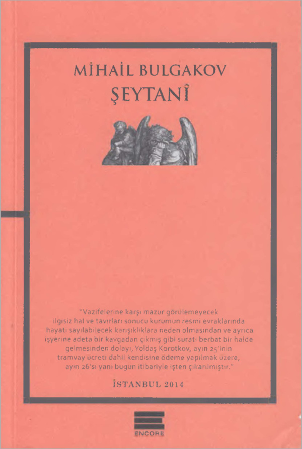 Şeytani (Encore) PDF – Mihail Bulgakov