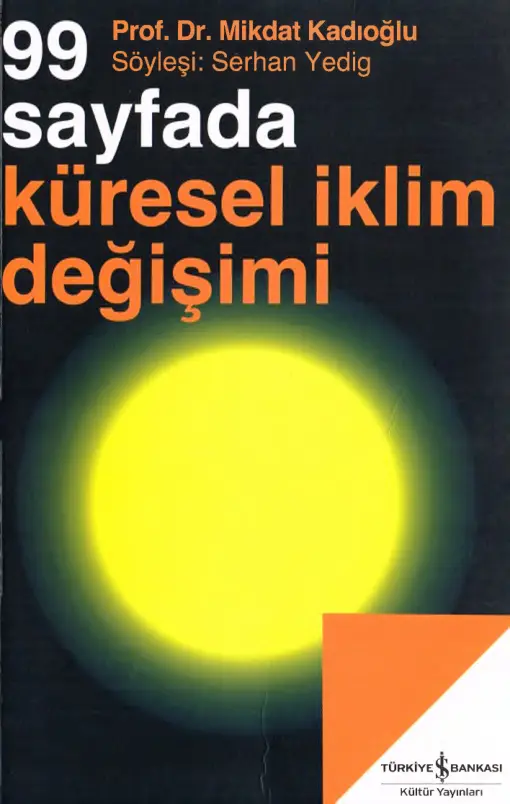 Küresel İklim Değişimi PDF – Mikdat Kadıoğlu & Serhan Yedig