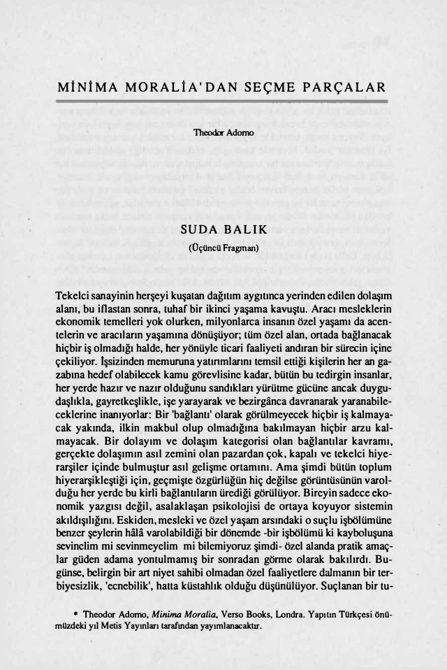 Parçalar PDF – Mustafa Yücel