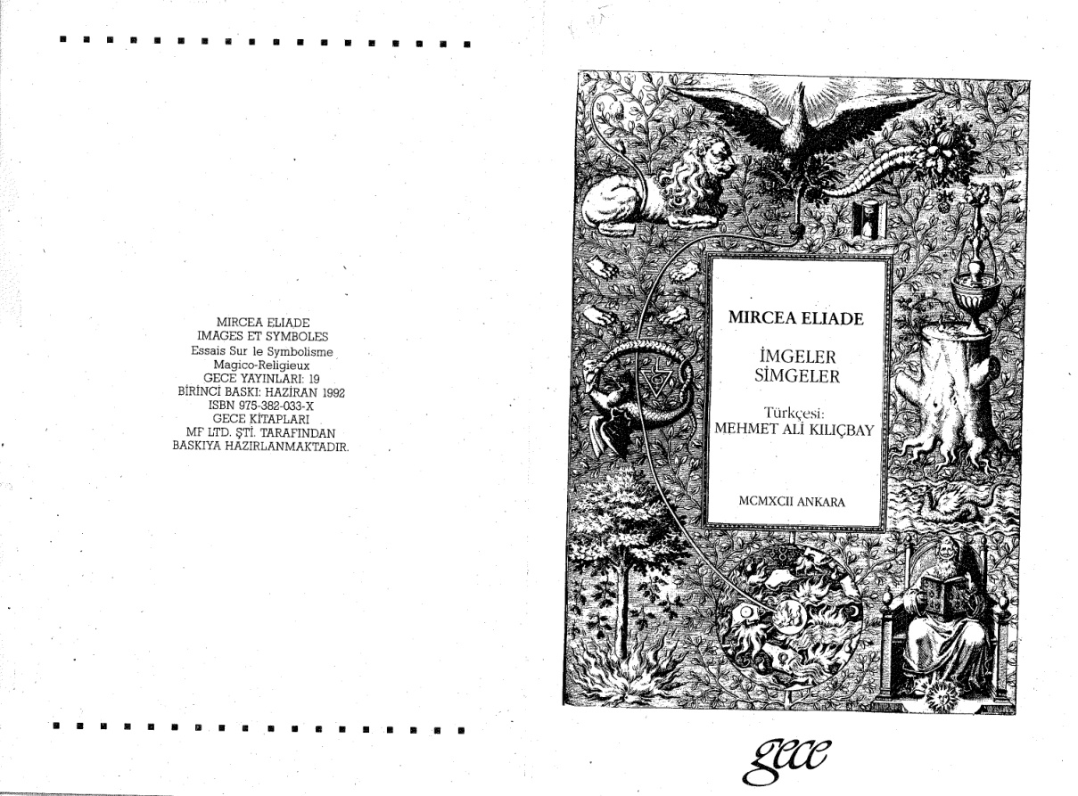 İmgeler Simgeler PDF – Mircea Eliade