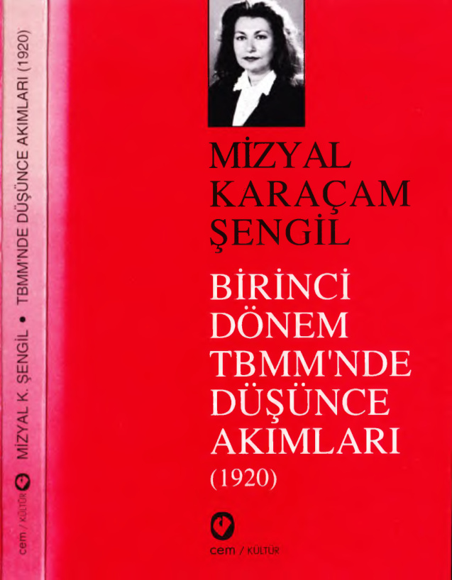 Birinci Dönem TBMM’de Düşünce Akımları 1920 PDF – Mizyal Karaçam Şengil