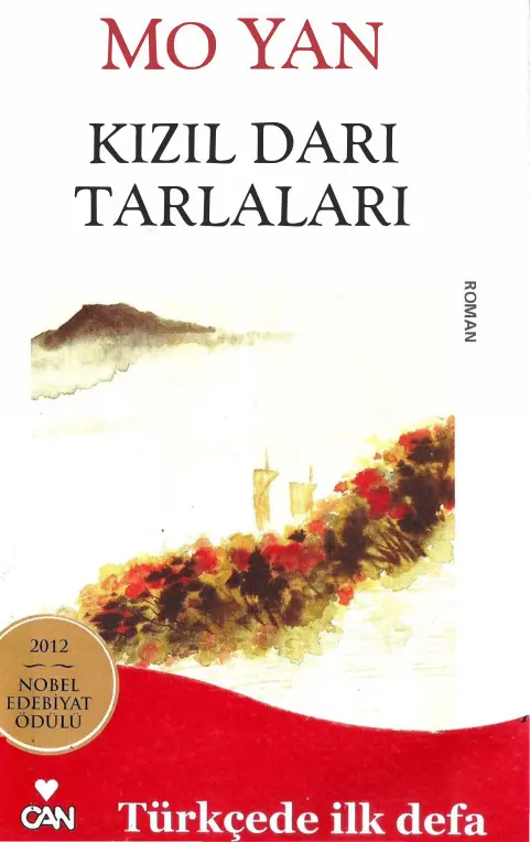 Mo Yan Kızıl Darı Tarlaları Can Yayınları Kitap Kapağı