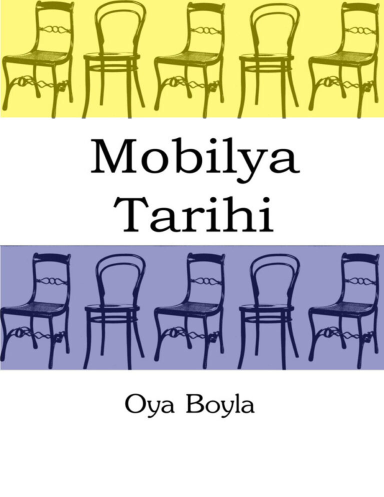 Mobilya Tarihi Oya Boyla Kitap Kapağı