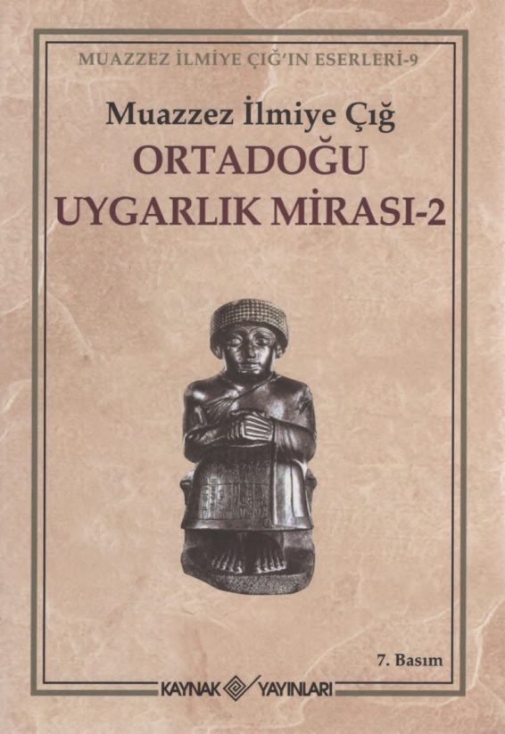 Ortadoğu Uygarlık Mirası 2 PDF – Muazzez İlmiye Çığ
