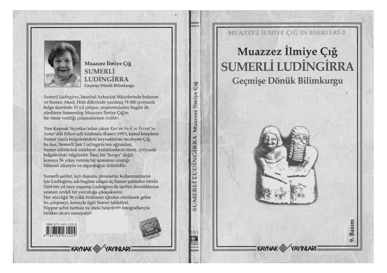 Sümerli Ludingirra PDF – Muazzez İlmiye Çığ