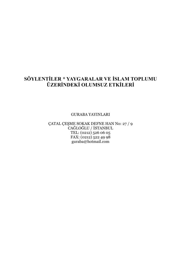 Muftelif Bazi Kitaplar Kitap Kapağı