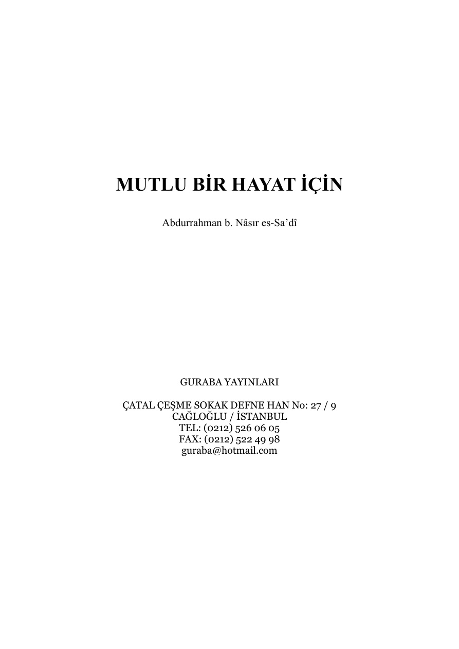 Muftelif Bazi Kitaplar (34) PDF – Kolektif